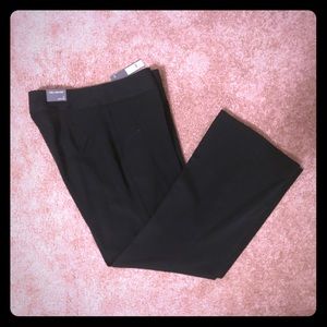 Black Crop Flare Pants